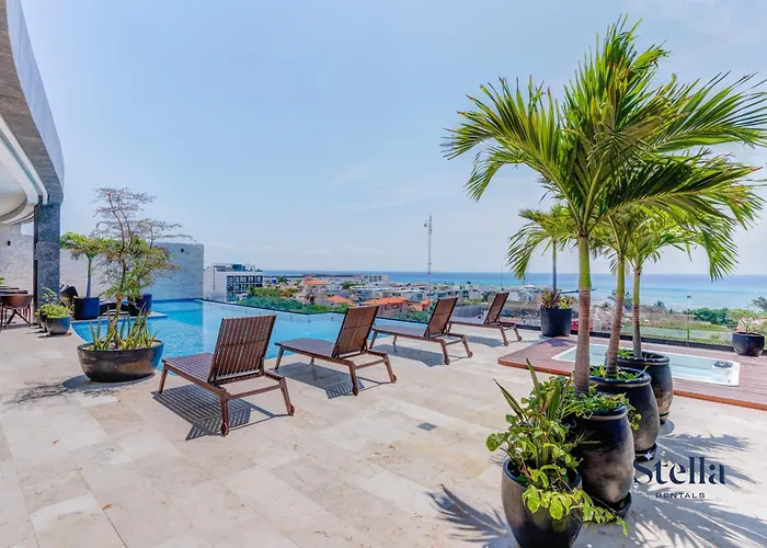Oceanview Infinity Pool, Steps To 5th Ave & Playa del Carmen
